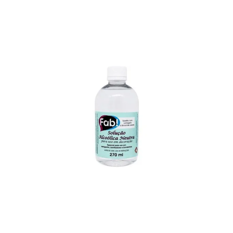 Fab - Alcool Solução Acoolica Neutra 270Ml