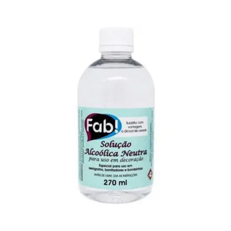 Fab - Alcool Solução Acoolica Neutra 270Ml
