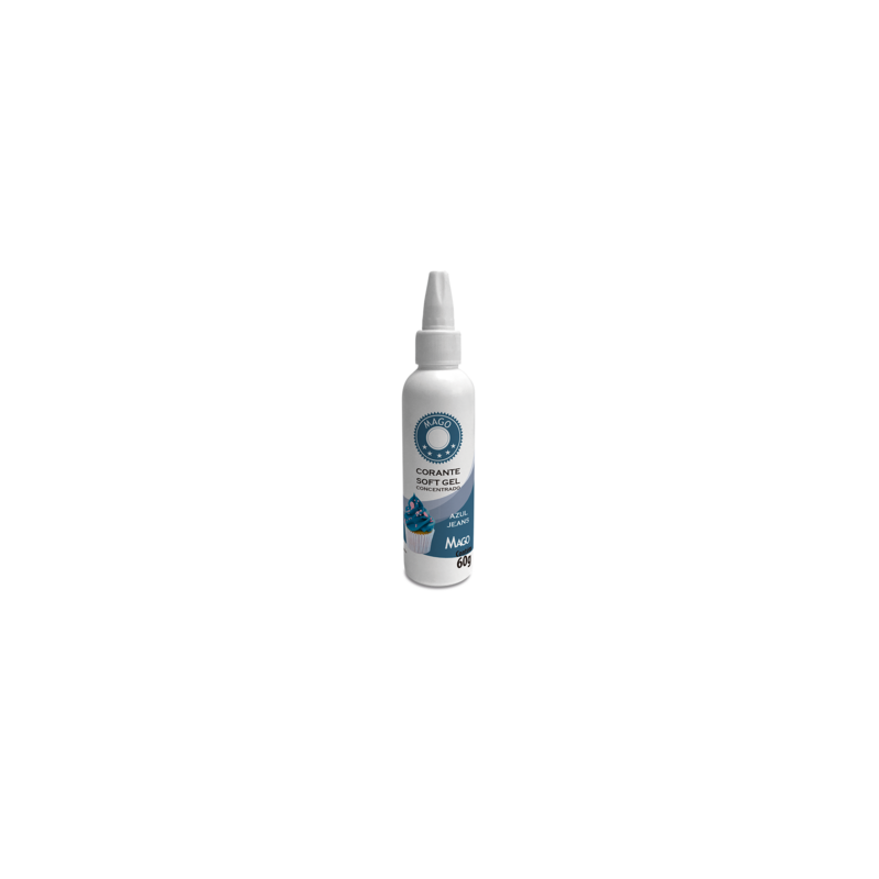 Mago - Corante Soft Gel Azul Jeans 60 Ml