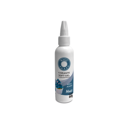 Mago - Corante Soft Gel Azul Jeans 60 Ml
