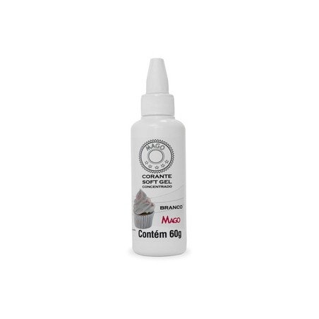 Mago - Corante Soft Gel Branco 60 Ml