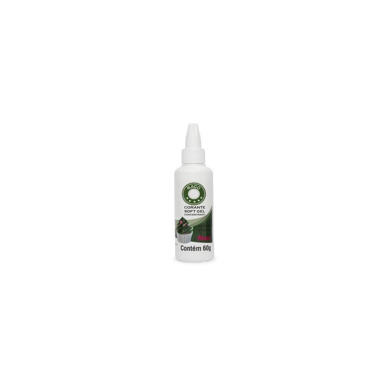 Mago - Corante Soft Gel Verde Folha 60 Ml