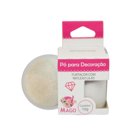 Mago - Po P/ Decoração Lilás 10 G