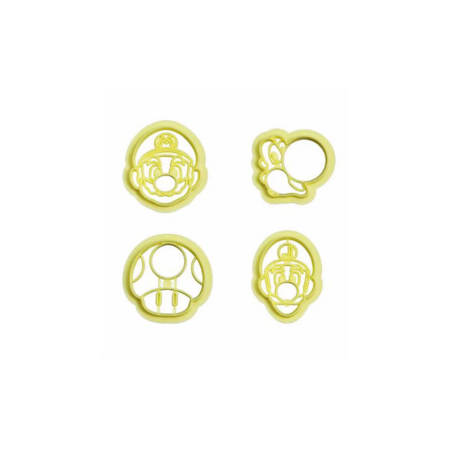 Blue Star - Cort. Kit Mario C/ 4 Pçs