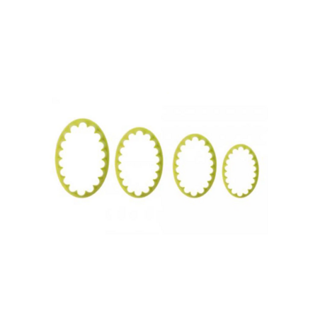 Blue Star - Cort. Oval Babado